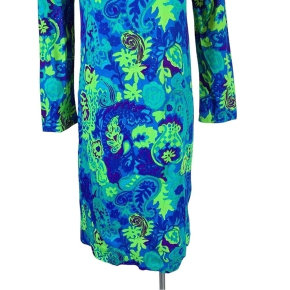 Vintage Unbranded Handmade Midi Shift Dress Size Small - Picture 6 of 12